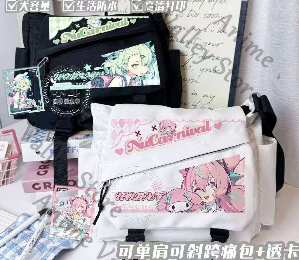 

Anime Zenless Zone Zero Angels of Delusion Aria Sunna‌ Nangong Yu Cosplay Messenger Bag Cross Body Cartoon Versipacks Satchel