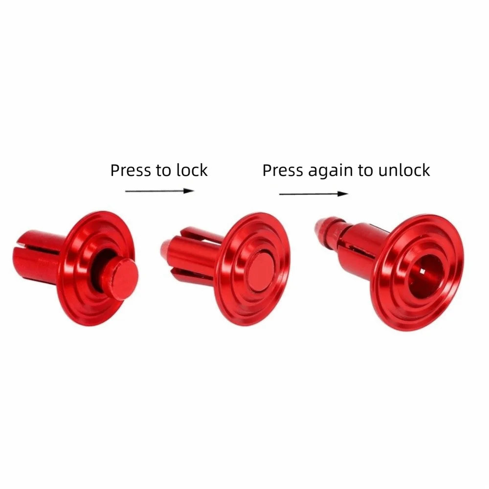 10Pcs 6mm Screw Nuts Aluminum Alloy Multicolored Expansion Buckle Replacement Parts Decorative Buckle