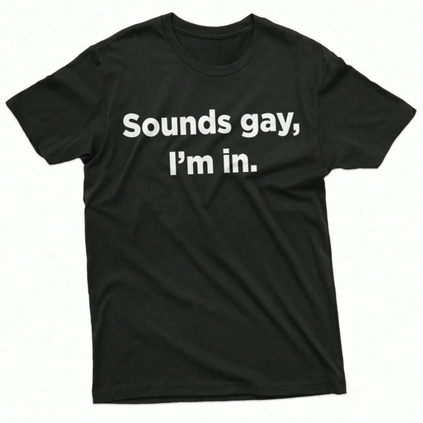 Funny LGBTQ T Shirt, Sounds Gay Shirt, Gay Gift Tee, Gay Birthday Gift, LGBT Pride Month Shirt Humorous LGBT Shirt Cool Gay T Shirt