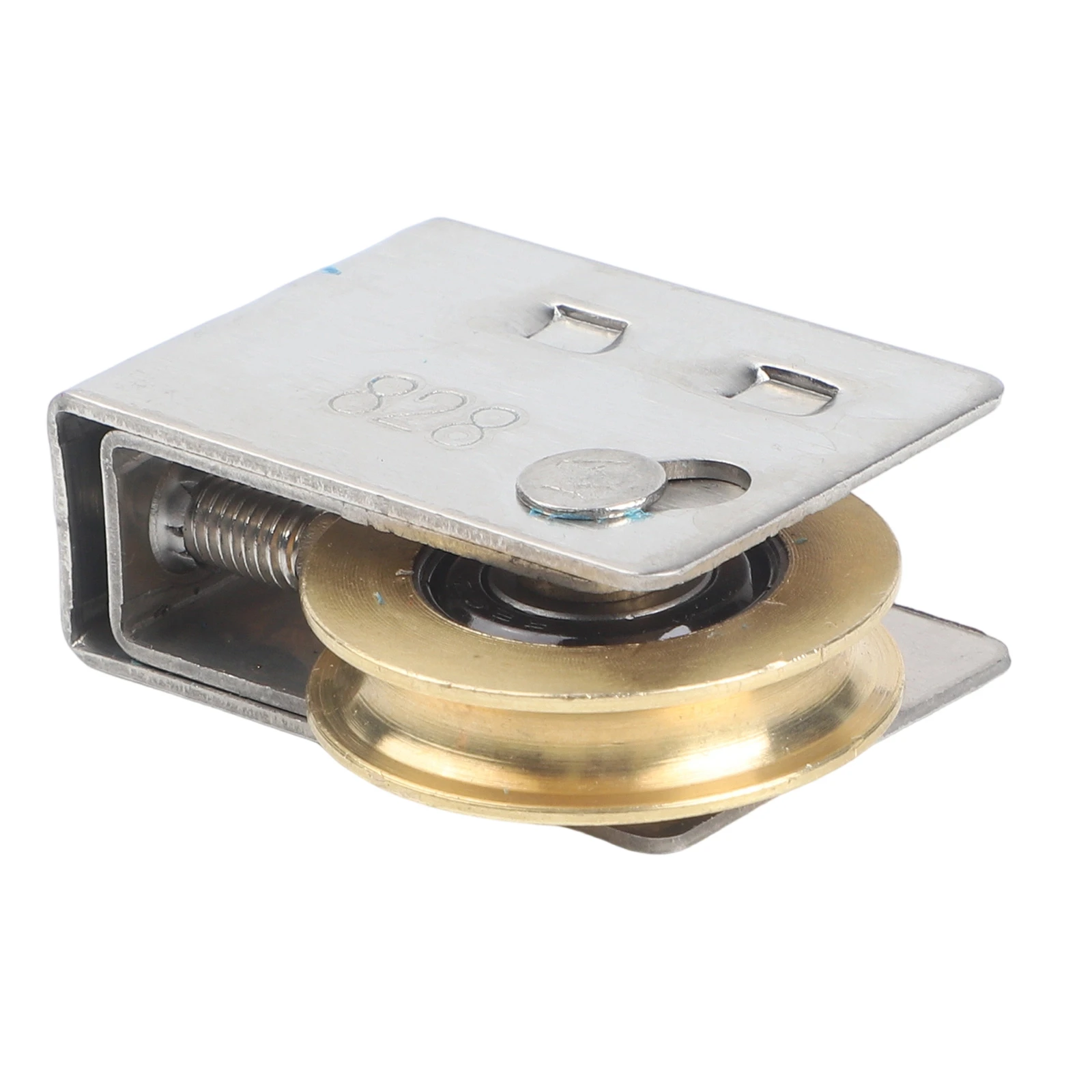 828 Type Stainless Steel Sliding Door Window Roller Pulley for Aluminum Alloy Glass Doors with Housing and Ball Bearings