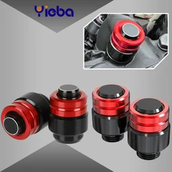 FOR HONDA CB125F CB125R CB150R CB190 CB190R Rearview Mirror Plug Hole Screw Cap & Tire Valve Stem Caps Cover CB 125F 125R 150R