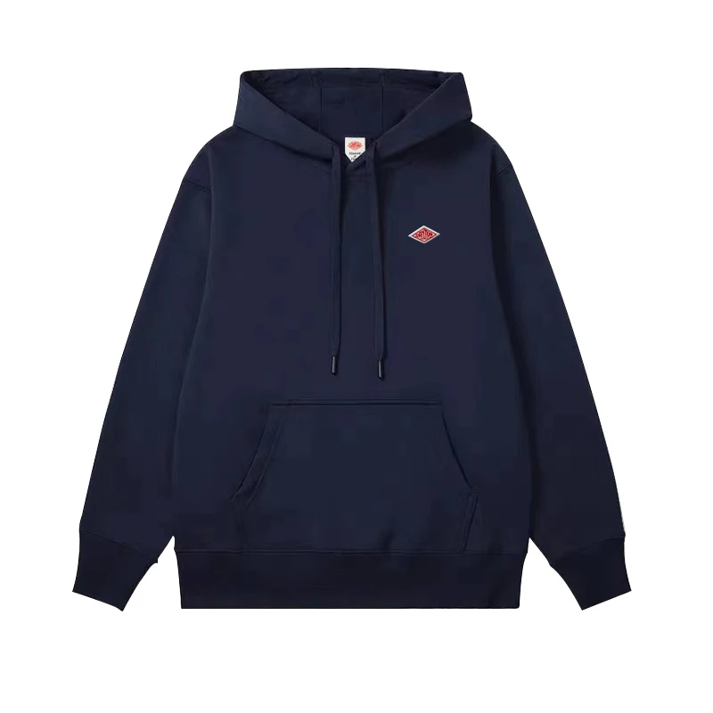 Exported to Japan Autumn Winter Embroidery logo Plush Thickened Men's Sweatshirt Hoodie Warm Men women Casual Fashion Tops