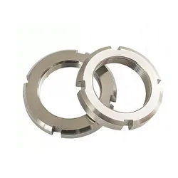 304 Stainless Steel Round Nut/Slotted Nut/Bearing Locking Fine Thread Nut