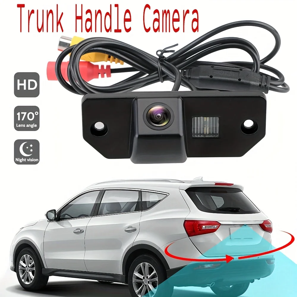 Trunk Handle Camera for Ford Focus 2 Sedan 2005-2011 - for Enhanced Safety, Vehicle Safety Camera|Wide View Camera