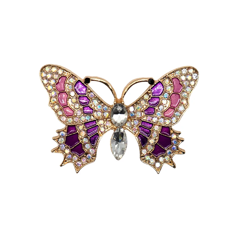 1 Stück Designer Schmetterling Metall Schuh Charms Bienen Dinosaurier Füchse Luxus Dekorationen für Schuh Zubehör Krabben Pins für Frauen Mädchen – Detail 12