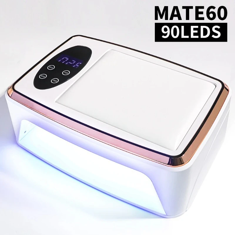 

380W Professional Nail Dryer 90 Leds Nail Dryer UV Lamp for Curing All Gel Nail Polish Motion Sensing Manicure Pedicure