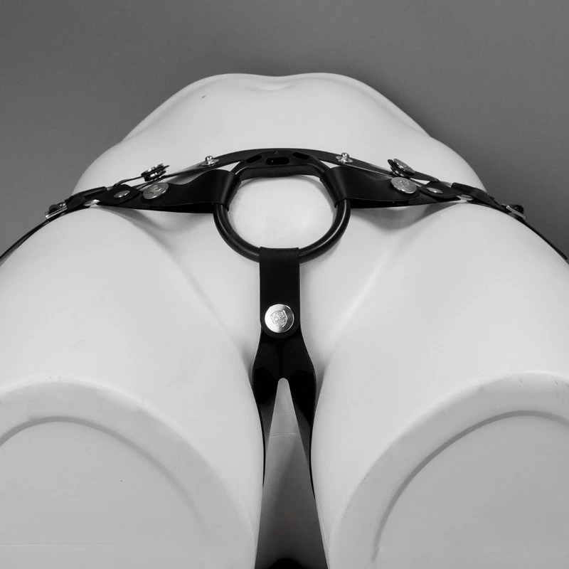 New 4-Way Chastity Cage Belt Penis CB Lock Strap Silicone Shaper Washable Strap Suitable for Waist Sizes 60–110cm Erotic Sex Toy - Image 4