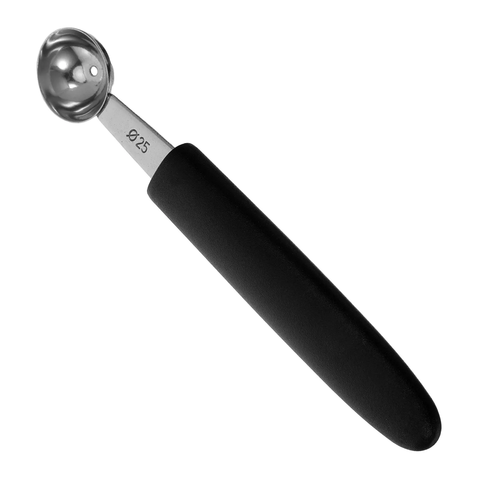 25mm Stainless Steel Melon Baller Fruit Scoop Cutter Carving Tool Dessert Cocktail Garnish Maker Kitchen Accessories
