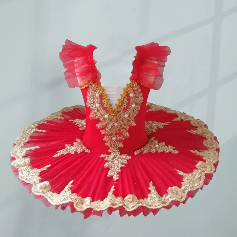 pd07131-ガールズ-バレエ-チュチュドレス-キッズ-ダンスコスチューム-ステージパフォーマンスと日常練習用