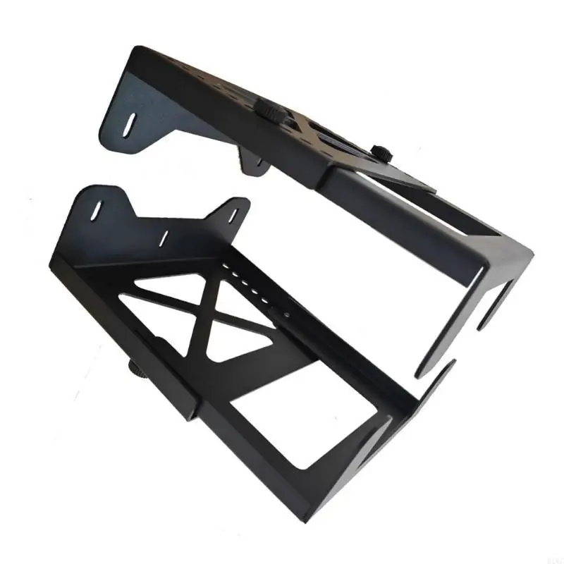 

Under Desk Organizers for NAS Units Gaming Consoles Adjustable Heavy Duty Steel Under Desk Storage Frame Accessories