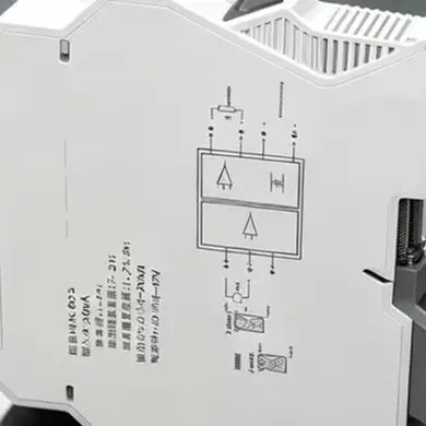 For Explosion-proof Scenarios White Signal Isolator Signal Isolator Ground Loop Blocker Electrical Isolation Design