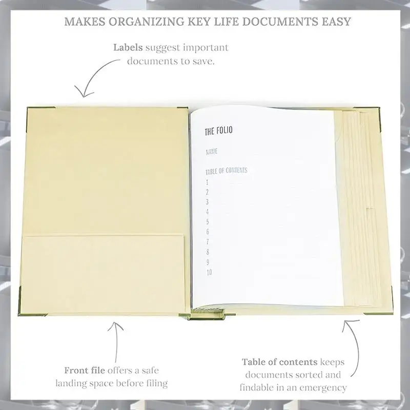 Hot Selling-Accordion File Organizer, Expanding File Folder With Notebook & Storage Bag Accordion Folder For Office/School,Accor