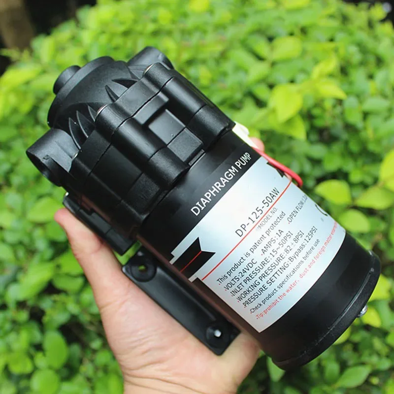 

50G Booster Water Pump DC 24V Mute Diaphragm Pumps Household Water Purifier Clean Water Pump Self-priming Pump Motor Accessories