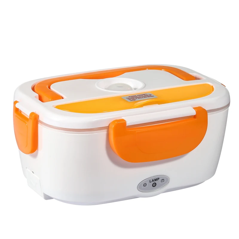 

Hot Selling Food Portablech Box Removable 304 Stainless Steel Bento Tiffin Heating Electric Lunch Box