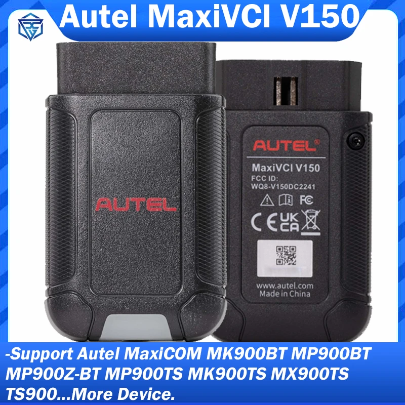 

Autel MaxiVCI V150 VCI150 Wireless Dongle Support CAN FD DOIP work for Autel 900 Series Scanners MK900BT MP900BT MK900TS...More