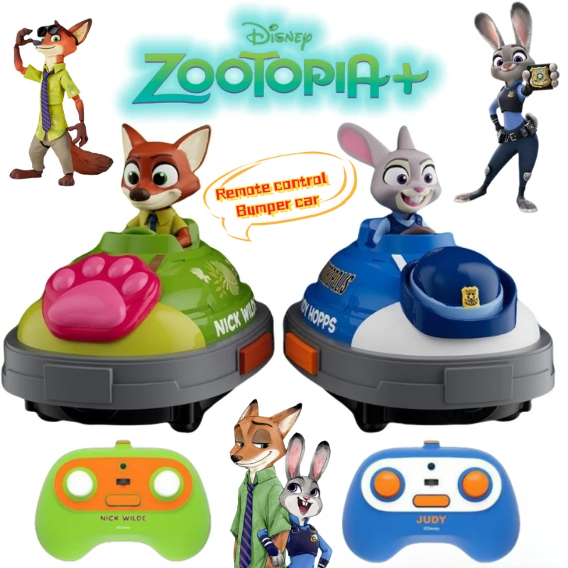 

Новая игрушка-машинка Disney Zootopia: Джуди Хоппс и Ник Уайлд, стильный радиоуправляемый бампер-кар для мальчиков, подарок