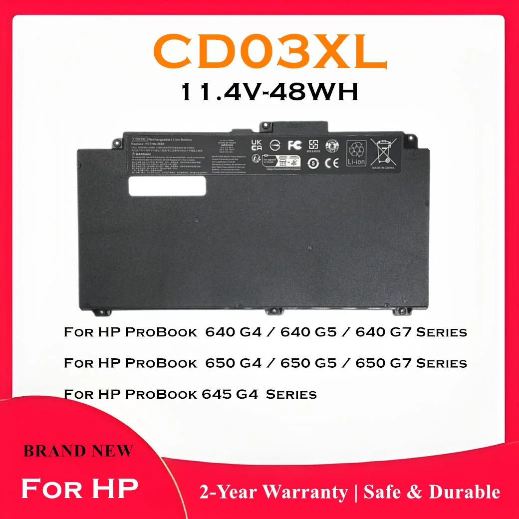 

High Capacity CD03XL Battery For HP CD03XL CD03048XL 931702-171 / 931702-421 / 931702-541 HSTNN-UB7K / HSTNN-LB8F / HSTNN-IB813