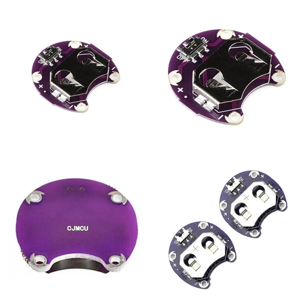 

Y1UB 2PCS CR2032 Battery Holder For Quick Battery Changes Suitable For Small Electronics Project Developers