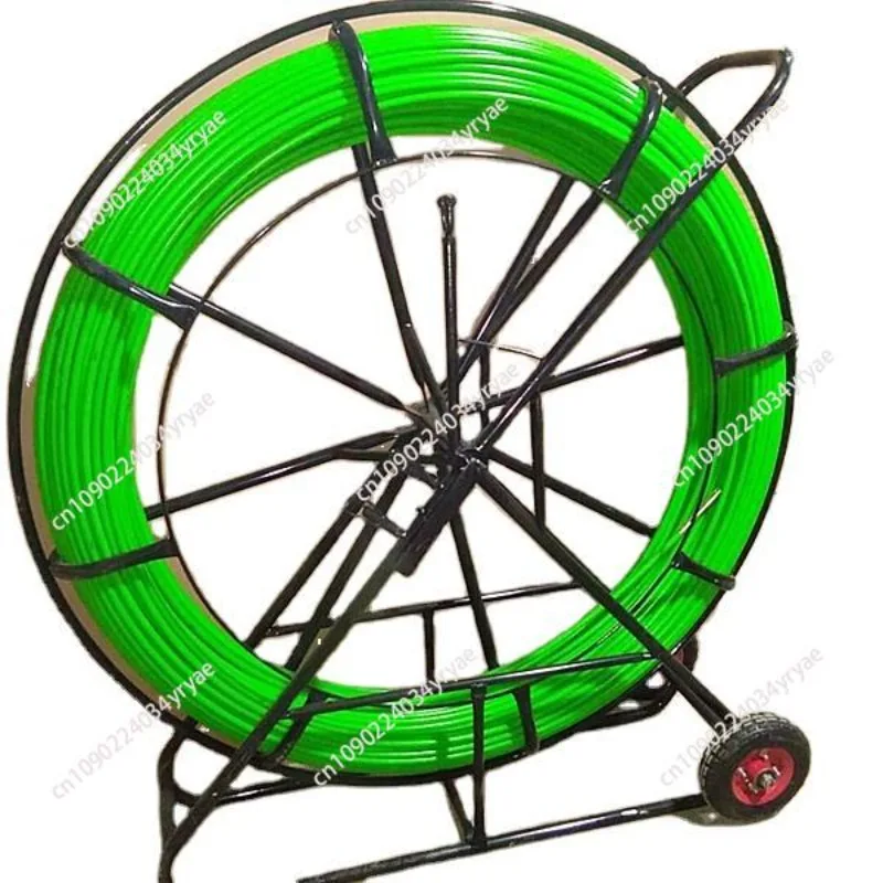 Duct Rodders 300m Fiberglass Cable Guide Roller Fish Glass Fibers