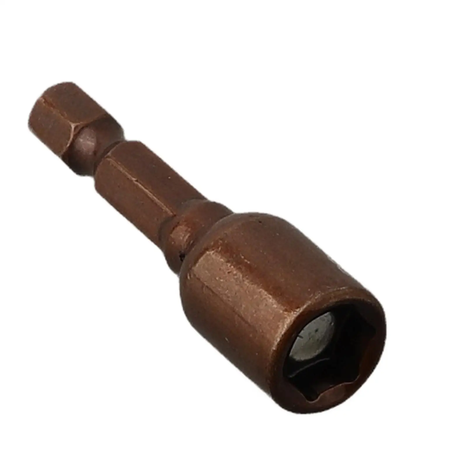 1pc 8mm Socket Magnetic Nut Screwdriver 1/4inch Hex Electric Drill Bit Magnetic Nut Driver Socket Hexagonal Socket Head