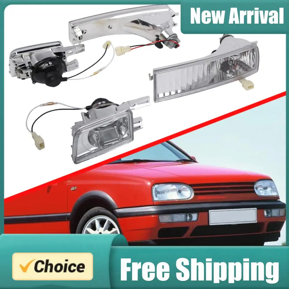 

Прозрачные противотуманные фары и указатели поворота для переднего бампера VW Golf Jetta MK3 1993-1998