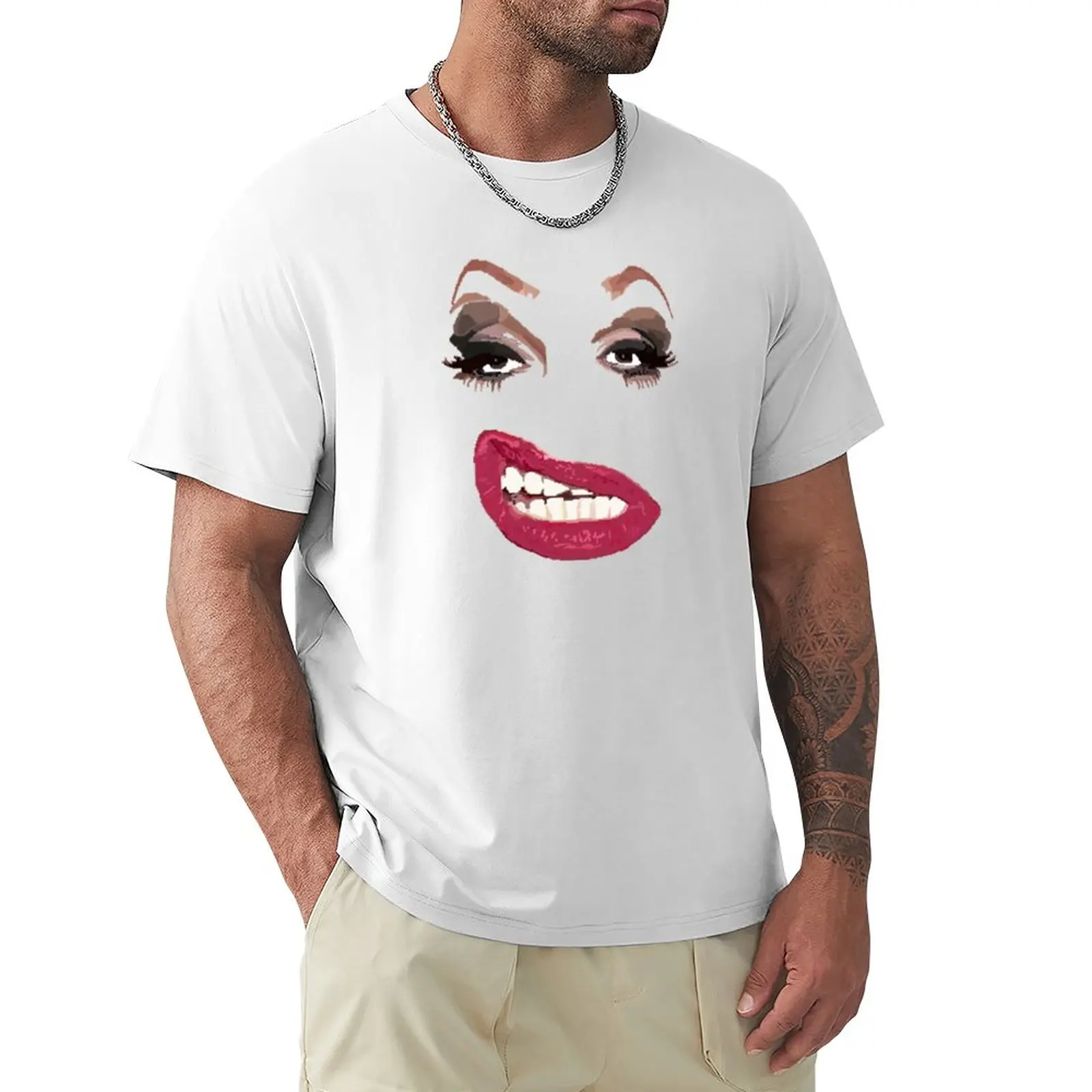 

Jinkx Monsoon - Face T-Shirt Tee shirt aesthetic clothes funny t shirts T-shirt for a boy mens white t shirts