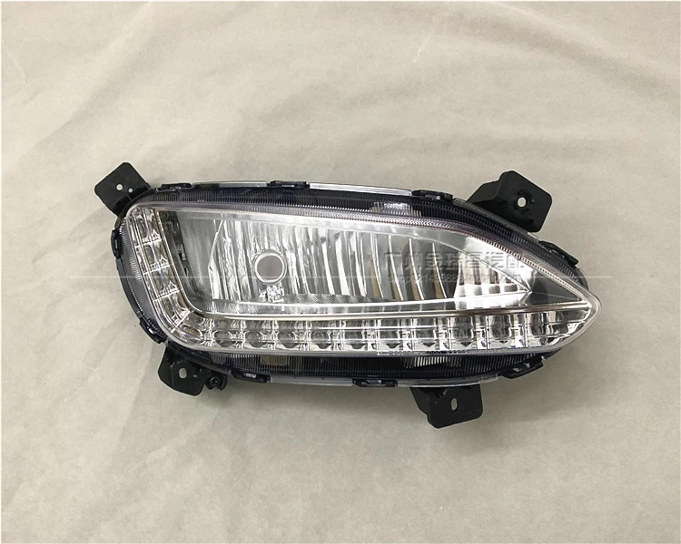 

For Hyundai 13-16 Santa Fe IX45 Front Bumper LED Fog Lights Daytime Running Lights