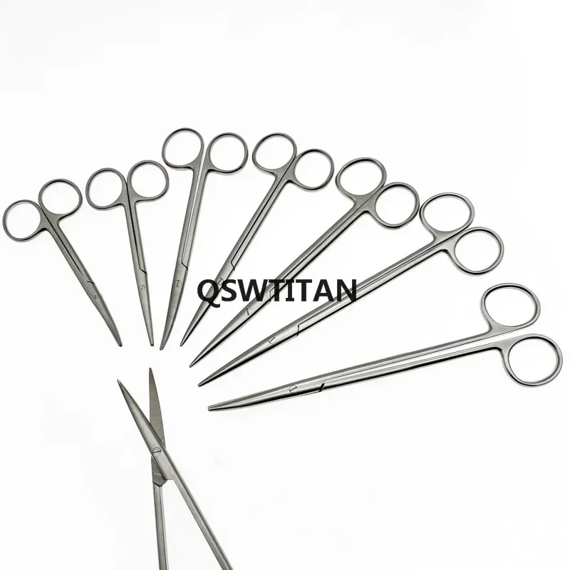 Forbici smussate chirurgiche in plastica Operazione del reparto nasale Forbici a doppia palpebra