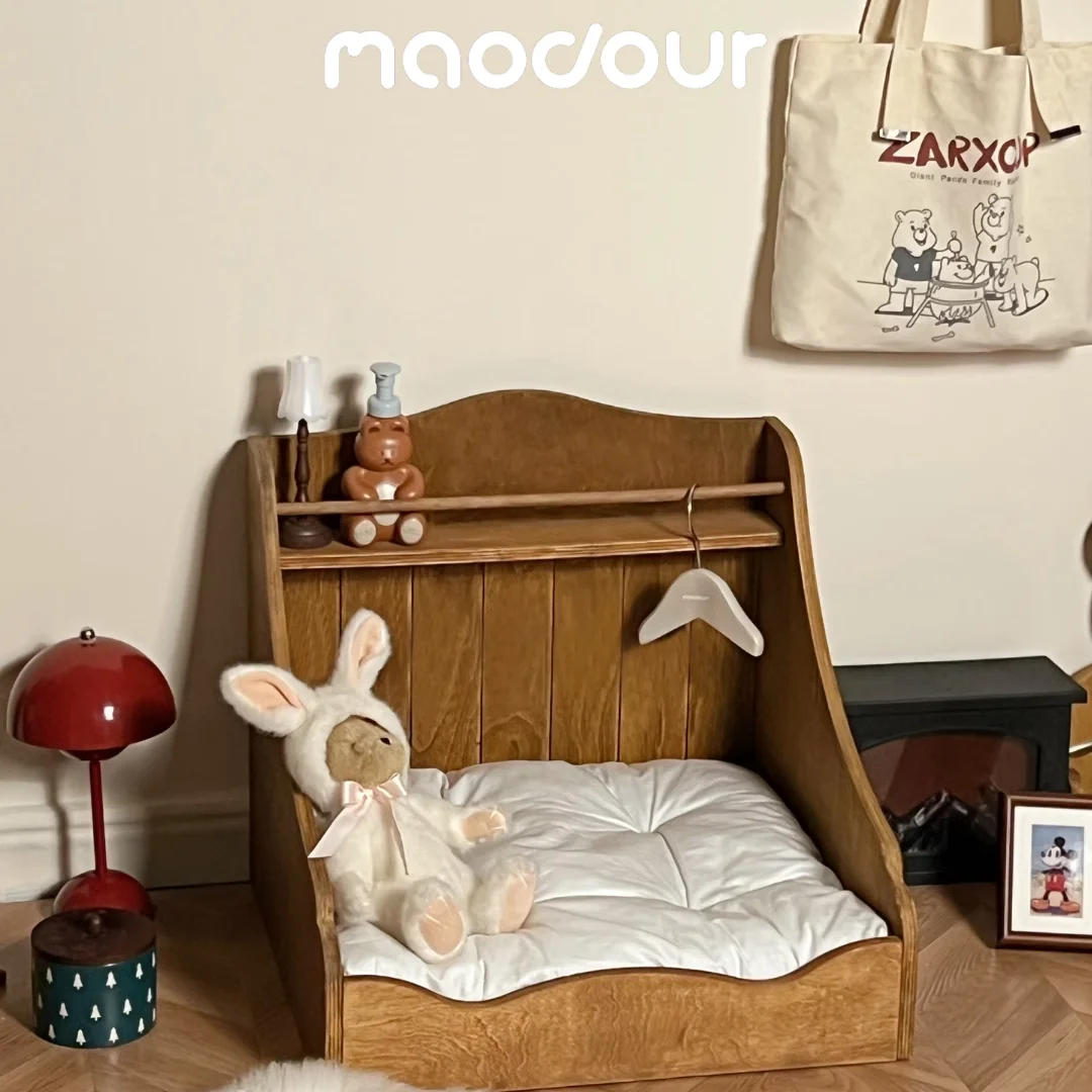 

Nordic retro cat kennel bed high-end French