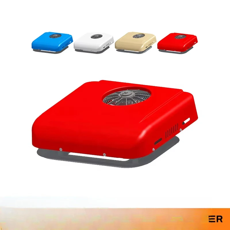 مكيف هواء سيارة صغير محمول بتيار متردد 24 فولت Rv لمكيف هواء متنقل 24 فولت للشاحنة #5