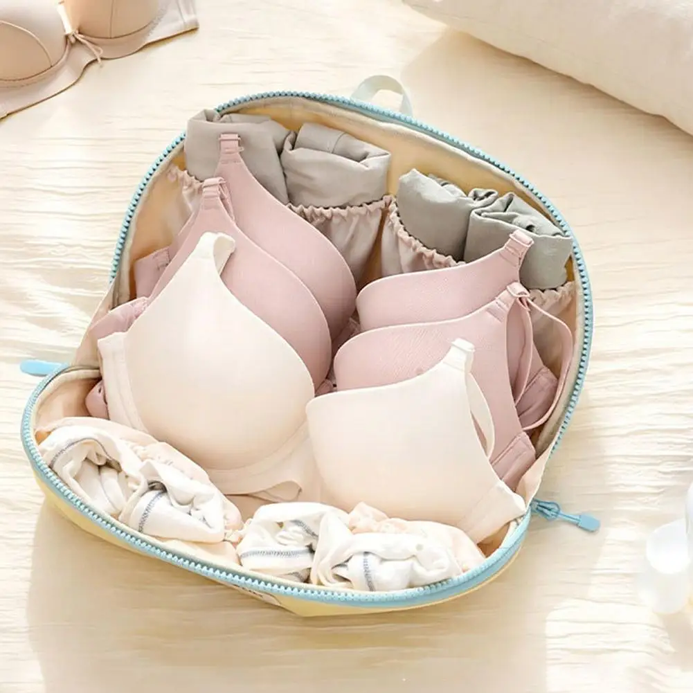 High-End Portable Travel Storage Bag Fashionable Light Luxury Toiletries Underwear Clothing Organizer Sorting Bag