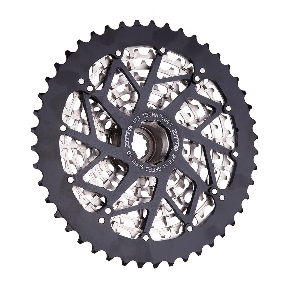ZTTO ULT MTB 11 Speed 9-46T XD Compatible Bike Sprocket Ultimate Cassette 11S 46T Durable Freewheel Ultralight Mountain Bicycle
