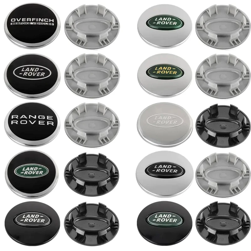 62MM 4Pcs Various styles wheel center cap wheel cap cover For Land Rover SVR Discovery Velar Evoque Range L322 L405 L551