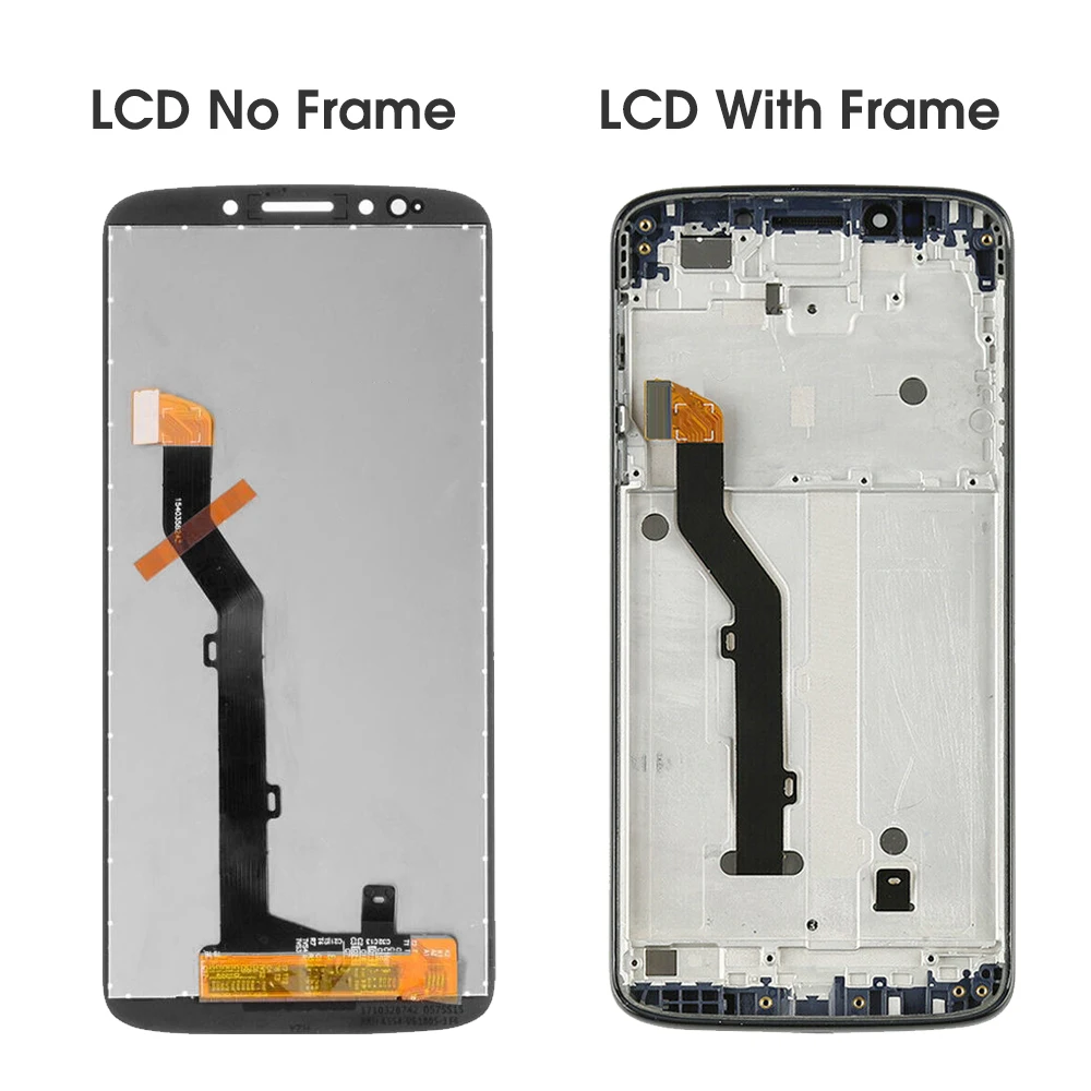 NEW 5.7\'\' Original For Motorola Moto G6 play XT1922 XT1922-3 LCD Display Touch Screen with Frame Assembly For Moto G6 play LCD