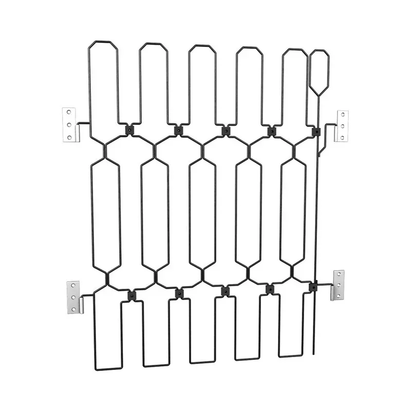 Metal Pet Retractable Gate Adjustable Safety Fence For Dogs Cats Indoor Outdoor Home Stairway Baby Proof For Families Cozy - view 5