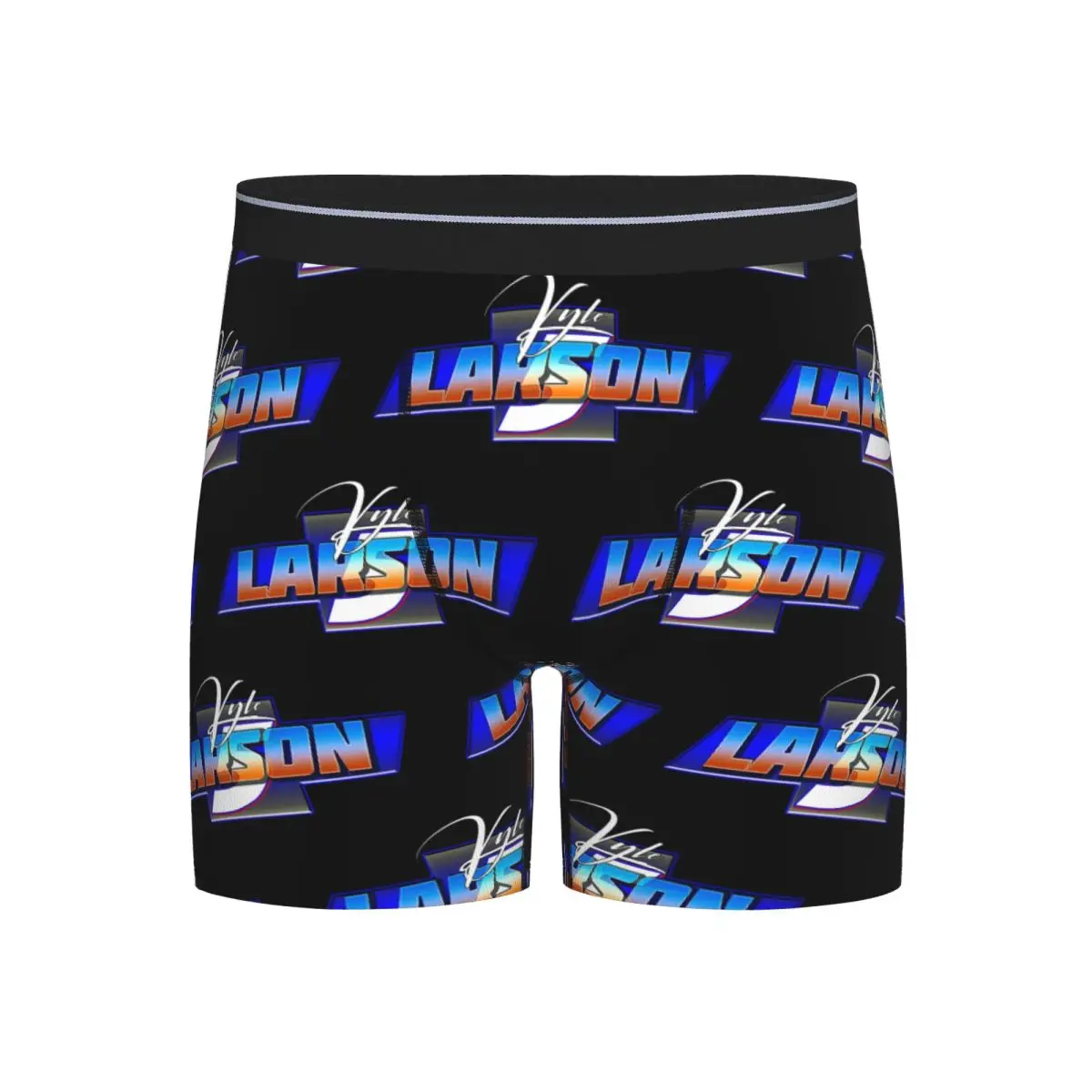 

Long Boxer Underpants Shorts Kyle Larson CHEVY 5 Panties Men Ventilate Underwear for Homme Man Boyfriend Gift