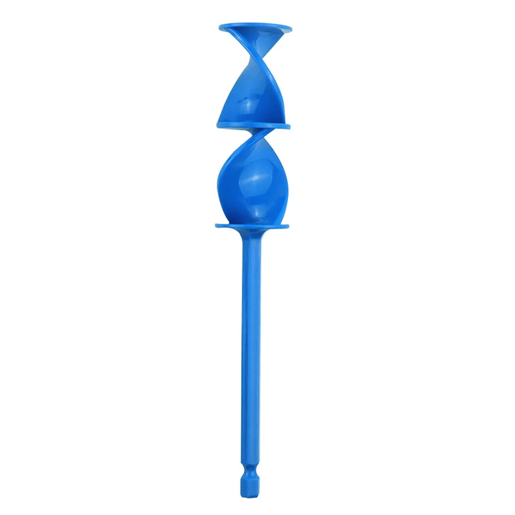 1 4in Hex Shank Epoxy Resin Mixer For Paint Mixing Curved Paddle Design Reduces Bubbles Suitable For Thick Liquids