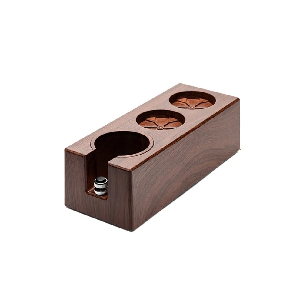 

Removable Espresso Tamping Holder Station Adjustable Slip Resistant Base Espresso Knock Box Multi-functional Modular Design