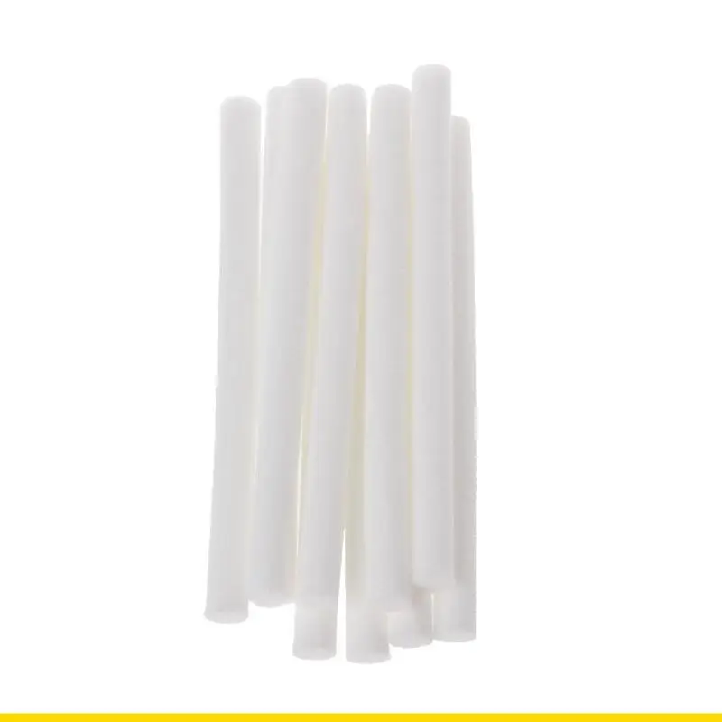 SZCH 10Pcs Universal Aroma Diffusers Humidifiers Filters Cotton Swab 10x80mm