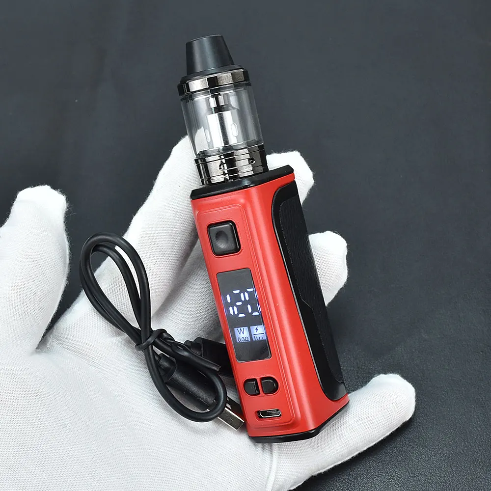 Vaporizer 120W Box Mod Vape Box Mod Elektronische Sigaret Kit Oled Scherm Vaporizer E Sigaret Vaper 18000Mah Ingebouwde Batterij