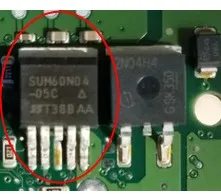 5 uds SUM60N04-05C ABS