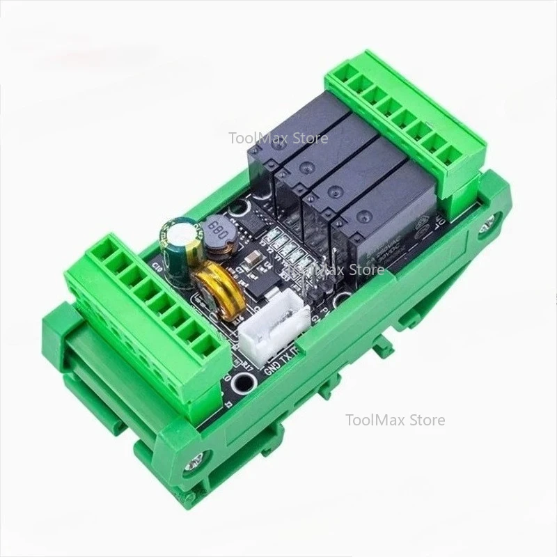 FX2N-6MR/10MR/14MR/20MR 6MT/10MT/14MT/20MT PLC مجلس مع قذيفة عالية السرعة العد التناظرية 2AD 0-10 فولت DC24V التتابع الترانزستور الناتج