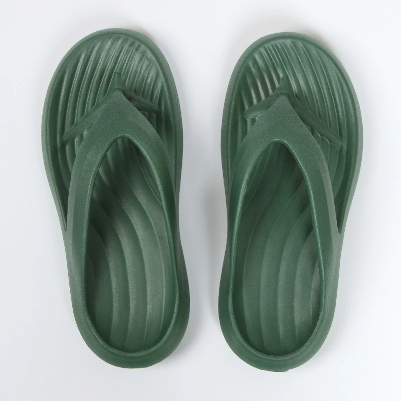 

Fashion Flip flops Men Bath Outdoor Non Slip EVA Slippers Casual Travel Outdoor Wear 2026 Summer Male Beach Slippers