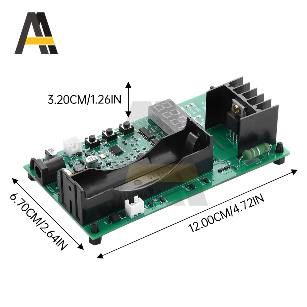 Testeur de charge électronique pour batterie au lithium DC 12V l'autorisation 18650, ternaire, charge automatique, décharge, capacité
