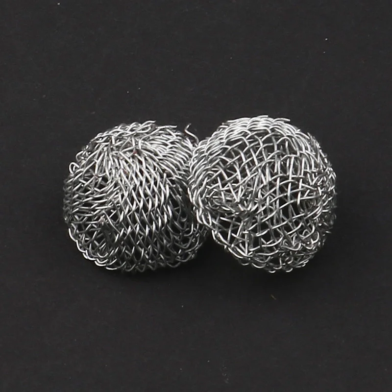 20pcs/set bong Pipe Filter 15/20mm Screen silver Mesh tobacco herb metal For Crystal hookah shisha smoking accessory combustion