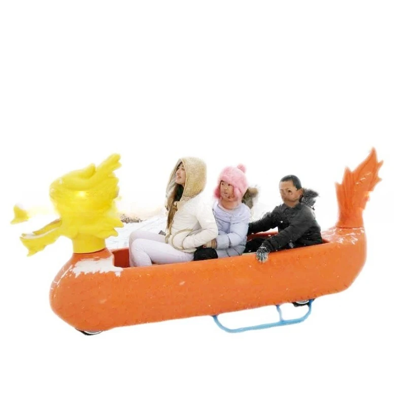 

Ice and snow amusement equipment, riding models, electric ice dragon boats