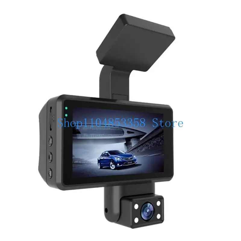 

652F ЖК-экран Автомобильный видеорегистратор для вождения, рекордер, камера заднего вида, видеокамера, видео 1080P