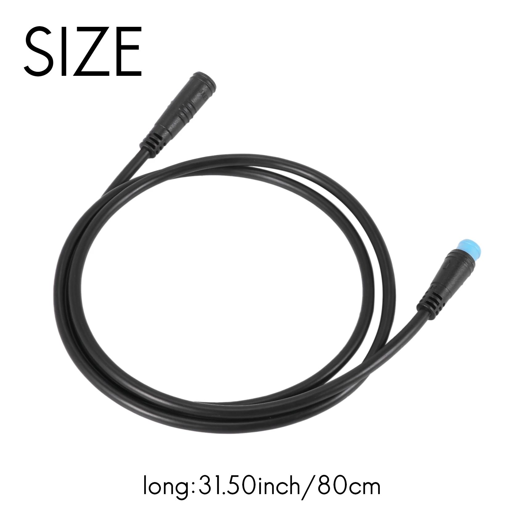 ABXI دراجة كهربائية تمديد كابل 4 دبوس ذكر إلى أنثى كابل مقاوم للماء Ebike تمديد كابلات الموصلات #5