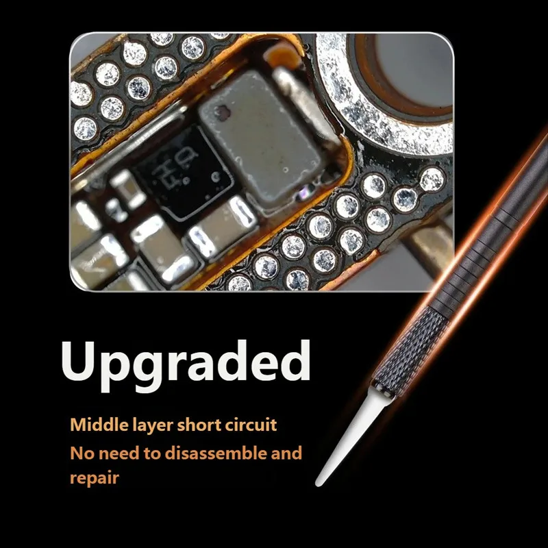 

Набор многофункциональных инструментов Mr.Yang M.Y DT01 с 3 рукоятками и 6 лезвиями для ремонта и снятия чипов с материнских плат телефонов