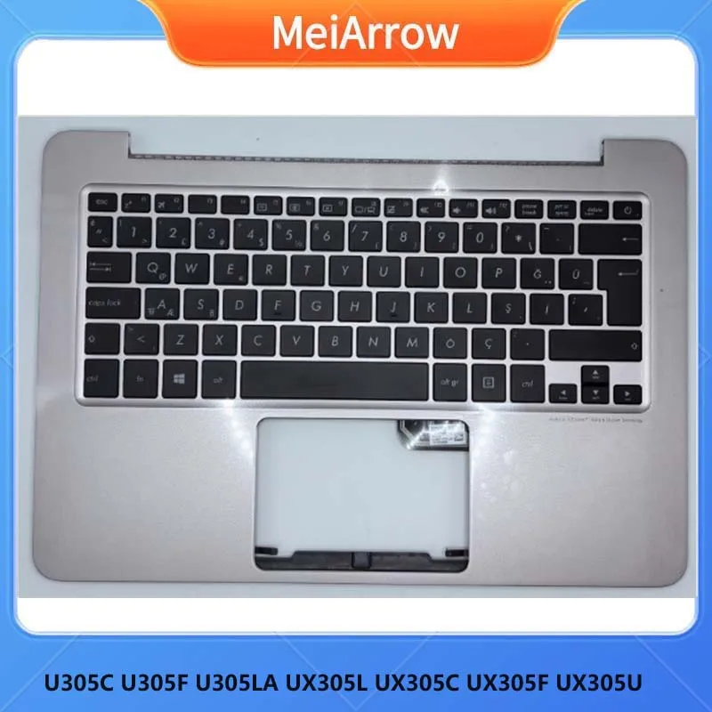 

MEIARROW Новинка/орг для Asus U305 U305F U305LA U305C UX305F UX305U Упор для рук TR Турецкая клавиатура верхняя крышка C корпус, золотой